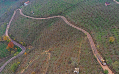 ÇATALPINAR KARAHAMZA YOLU ASFALTLANDI