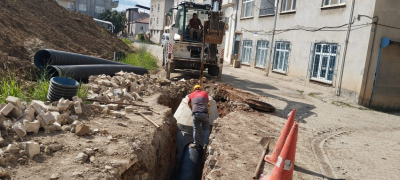 FATSA ŞEREFİYE’YE YAĞMUR SUYU HATTI