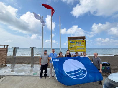 ORDU’DA PLAJLARA “MAVİ BAYRAK”