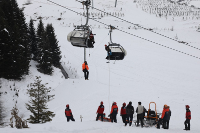 ZİRVEDE HAYAT KURTARAN TATBİKAT
