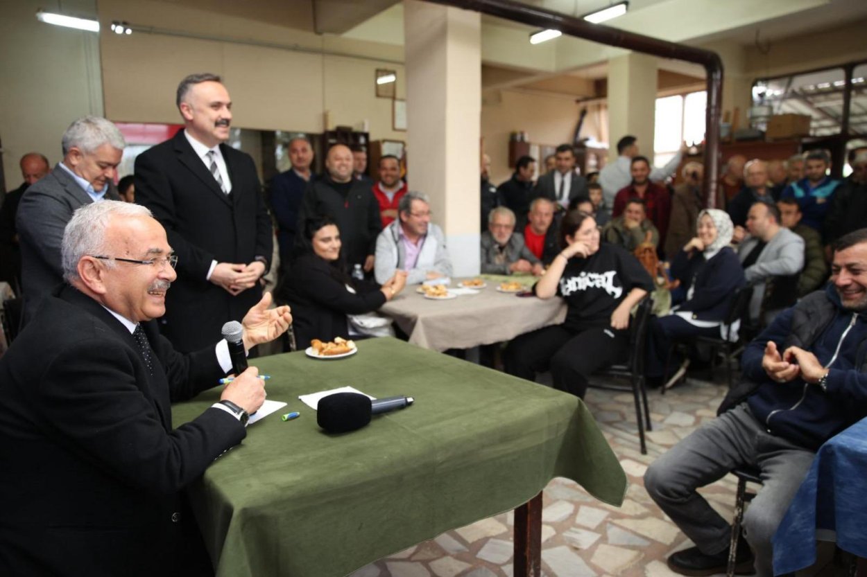 BAŞKAN GÜLER, 1 GÜNDE 3 MAHALLEYİ ZİYARET EDEREK VATANDAŞLARI DİNLEDİ