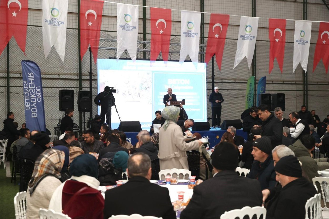 BAŞKAN GÜLER: “AYNI SOFRADA BİRLİKTE ORDU’YUZ”