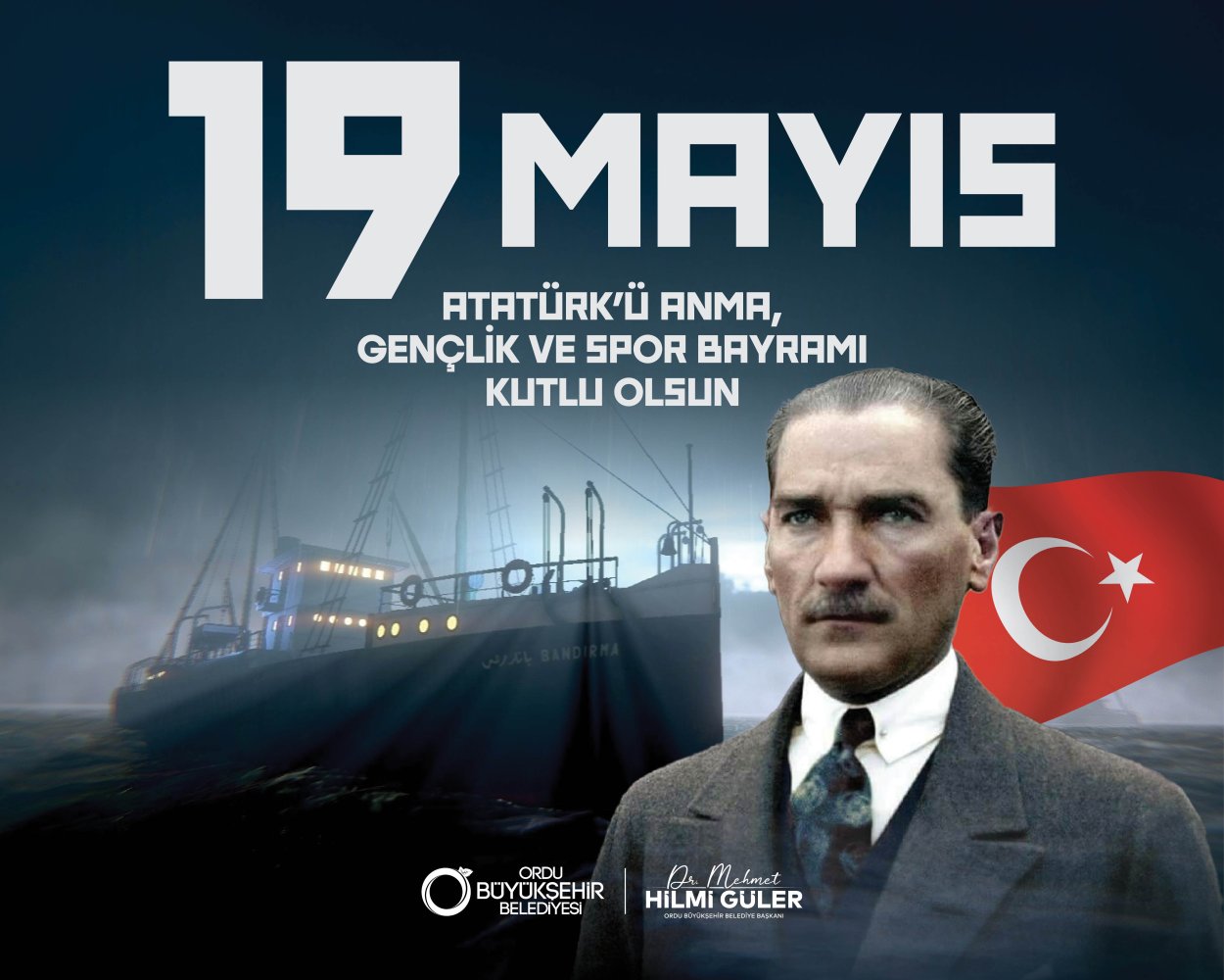 BAŞKAN GÜLER’DEN 19 MAYIS MESAJI