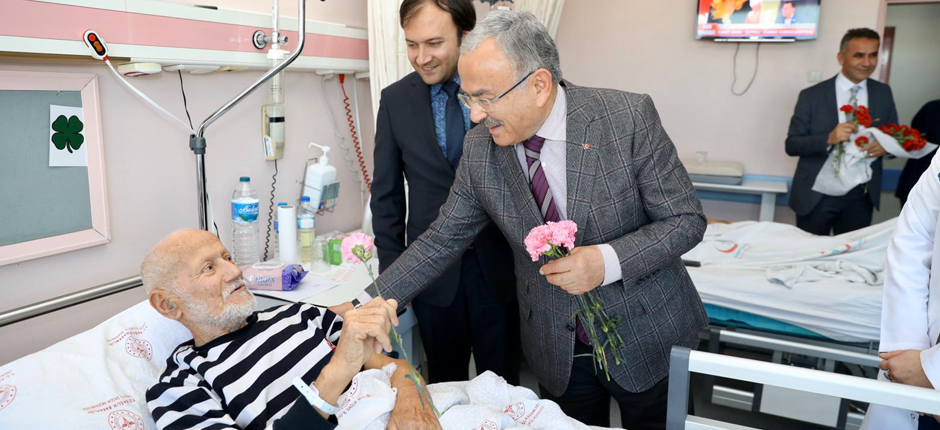 BAŞKAN GÜLER MESAİSİNE ZİYARETLERLE BAŞLADI