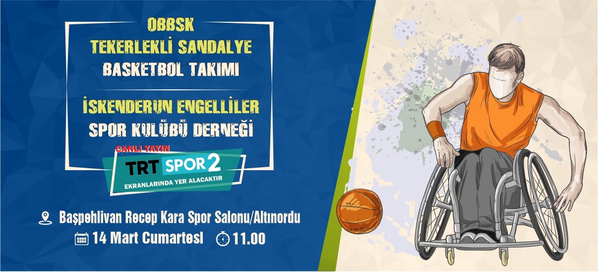 BEDENSEL ENGELLİLER MAÇI TRT SPOR 2’DEN CANLI YAYINLANACAK