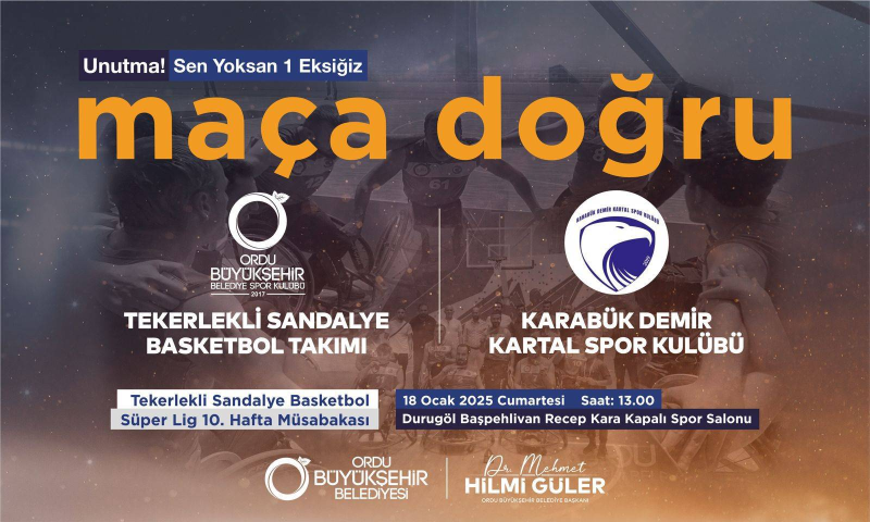 Engelsizler Ordusu Karabük Demir Kartal’ı Ağırlıyor