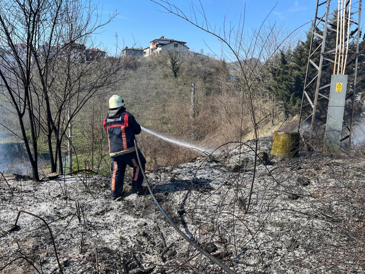ORDU’DA BAHÇE VE ANIZ YANGINLARI ARTTI