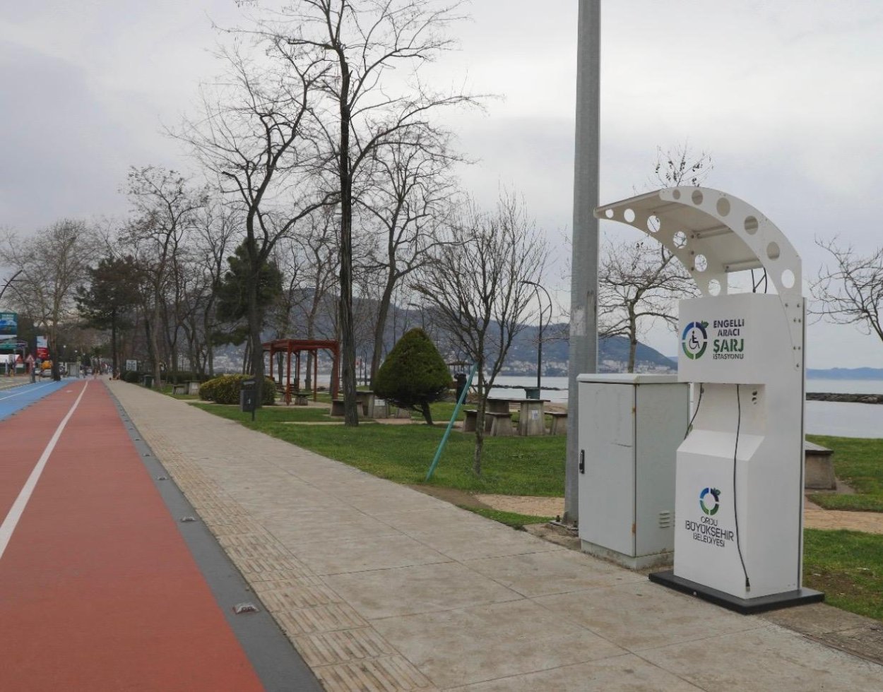 ORDU’DA ENGELLİ ŞARJ İSTASYONLARI YENİLENDİ